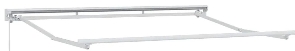 Behúzható napellenző Fekete 350x200 cm szövet