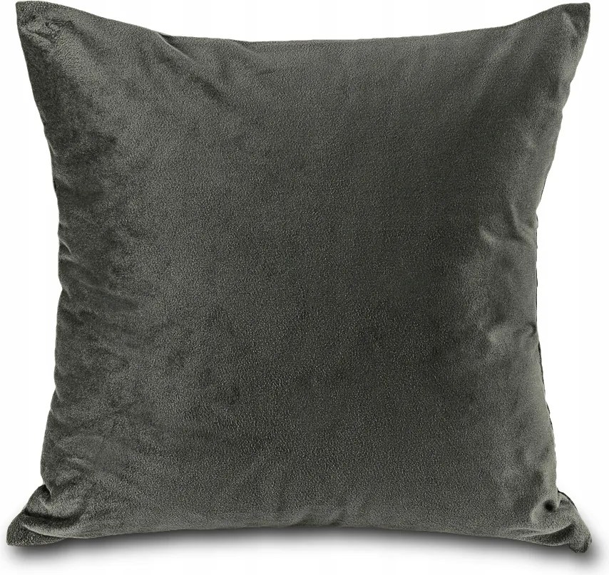 Párnahuzat 40x40 Grafit Velúr Velvet Dekoratív