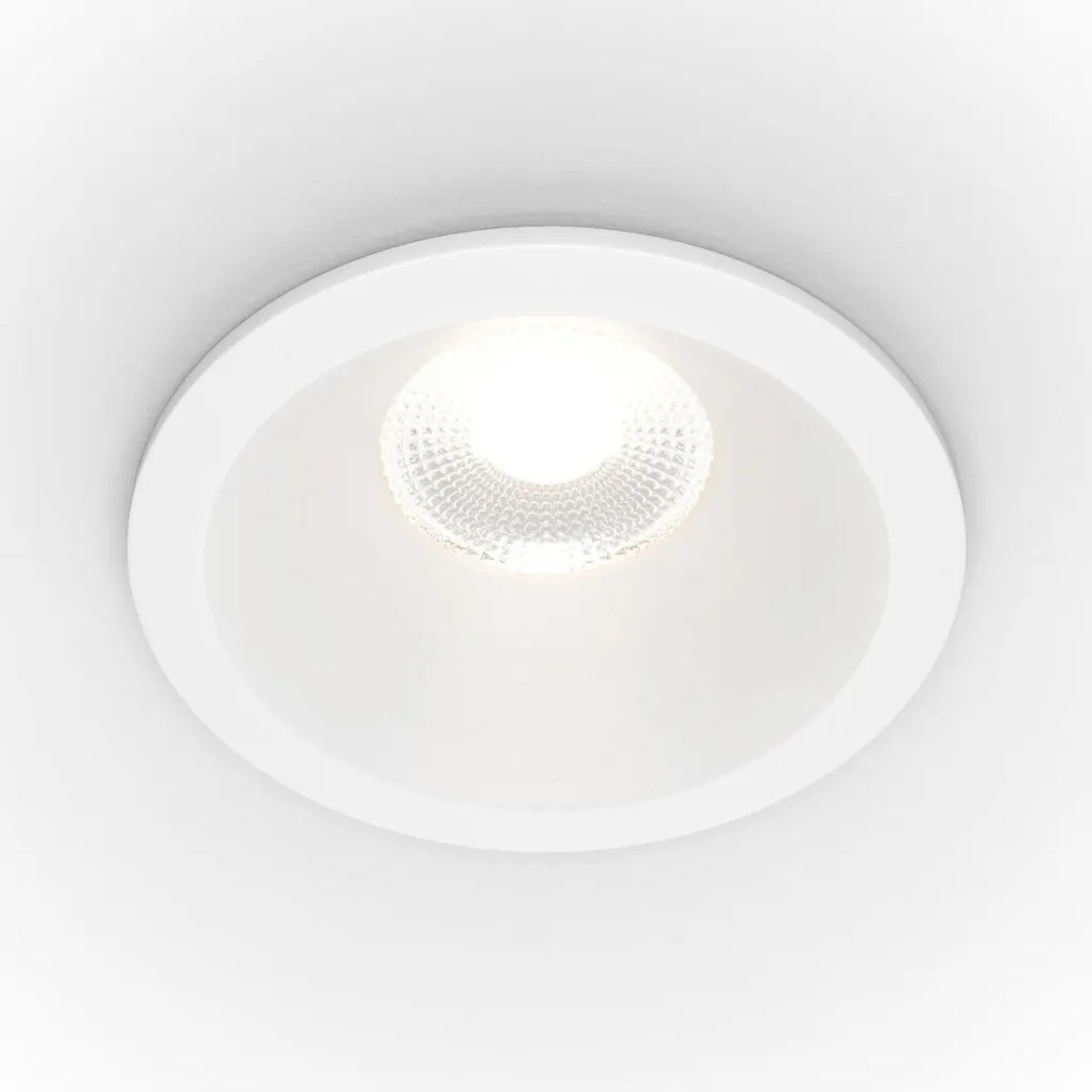 MAYTONI DL034-L12W4K-D-W ZOOM Fürdőszobai Beépíthető Lámpa Fehér LED IP65
