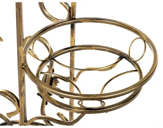 Virágállvány 90x65 cm arany