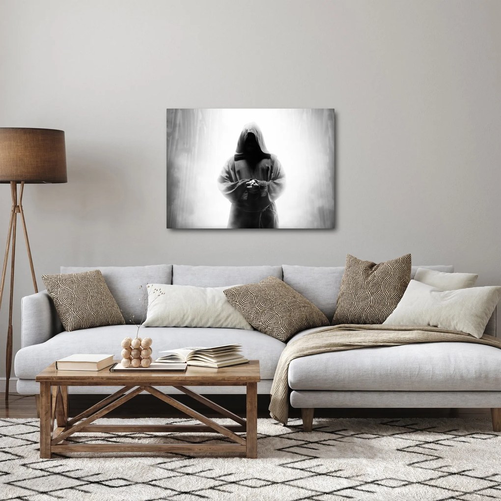Kép - Egy szerzetes egy kolostorban (70x50 cm)