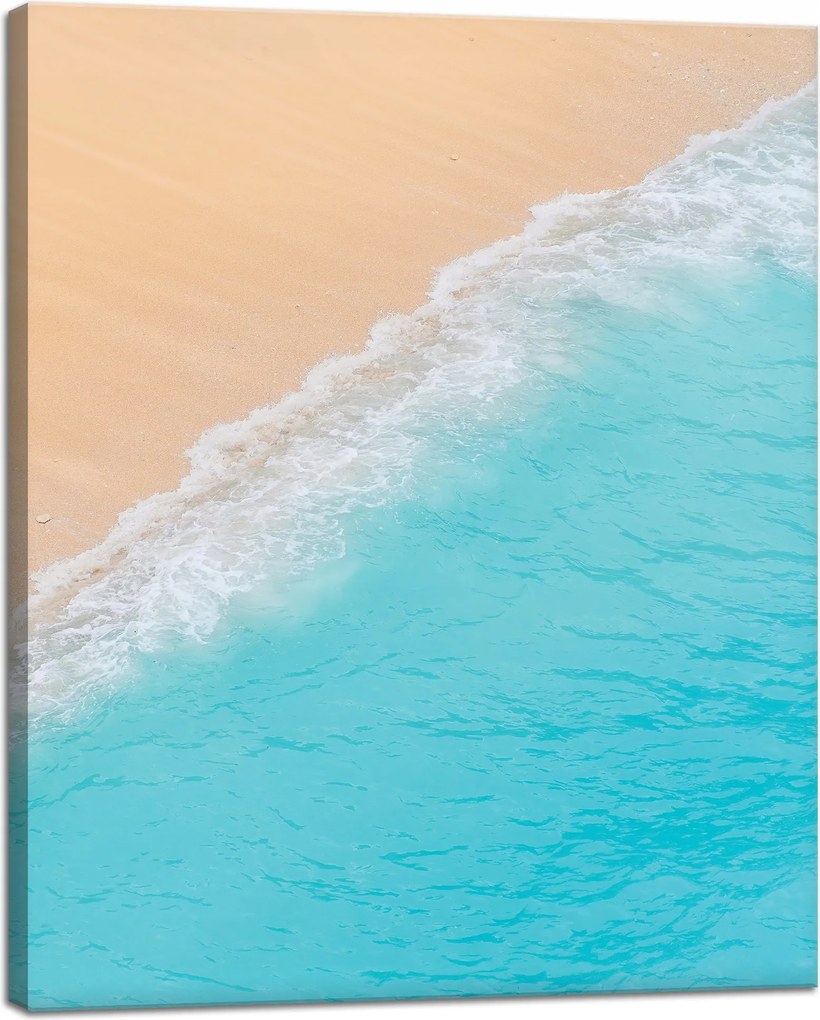 Vászonkép Tengerpart Nyugodt Víz Nap 40x50 cm Ideális ajándék