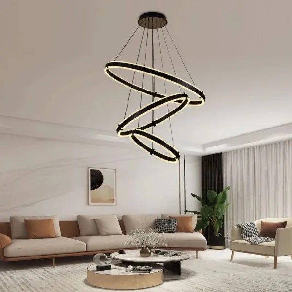 LED állítható fényerejű csillár kábellel LED/250W/230V 3000-6500K + DO