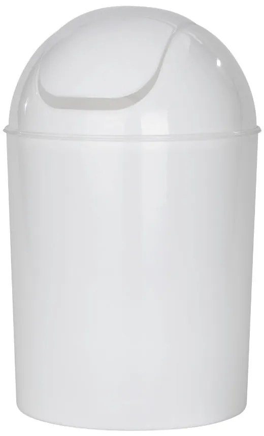 Fehér rozsdamentes acél szemetes 6 l Economic – Wenko