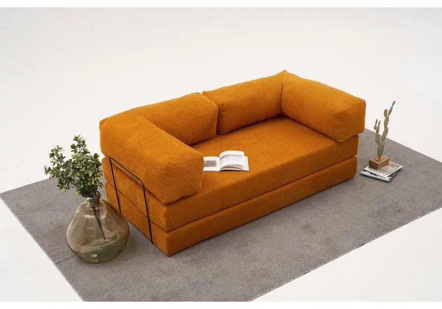 3 személyes kanapé Comfort - Narancssárga