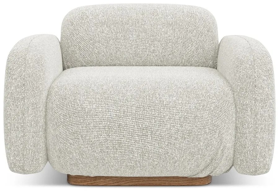 Krémszínű fotel Ailani – Makamii