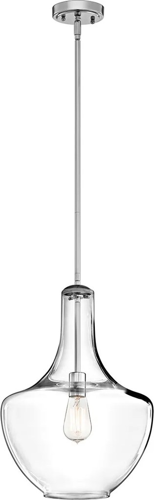 Kichler klasszikus függeszték everly króm elskl-everly-p-m-ch