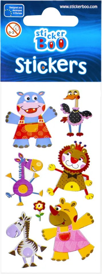 Állatos Hippo matrica ezüst díszítéssel
