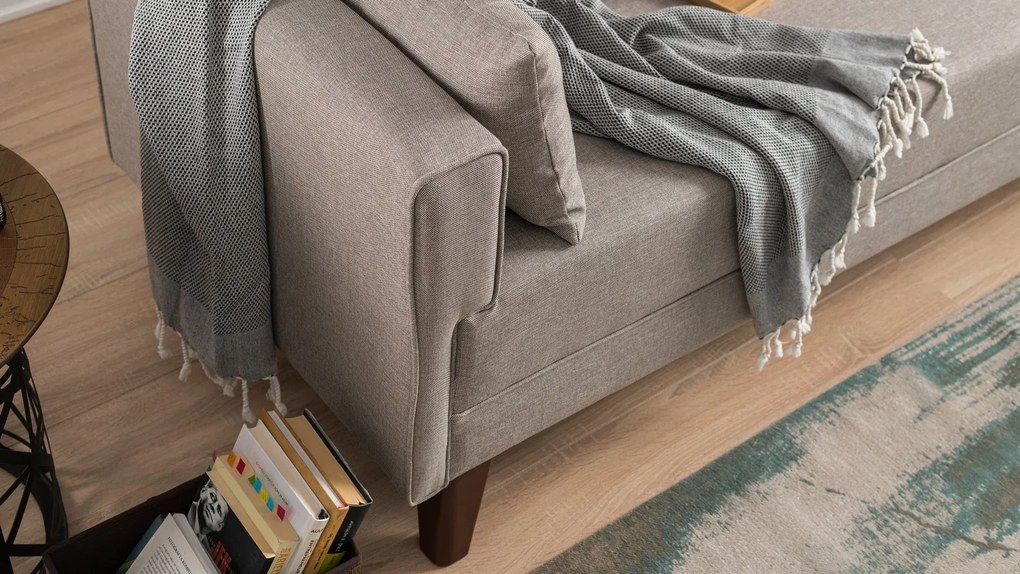 3 személyes kanapéágy Bella Sofa - Krém