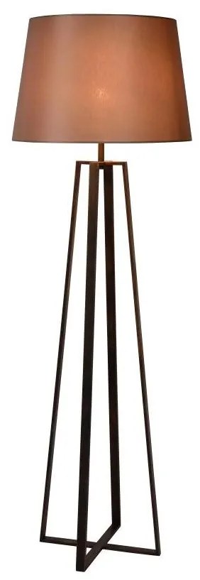 Lucide 31798/81/97 - Állólámpa COFFEE 1xE27/60W/230V barna