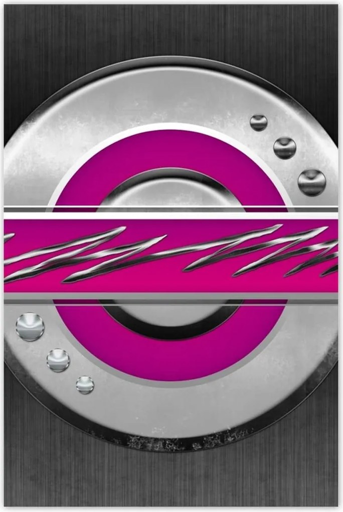 Poszterek 80x120 Lila mintás Absztrakt