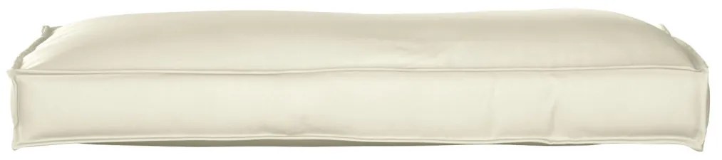 Raklap párna háttámlához Krém 120 x 40 x 12 cm Oxford szövet