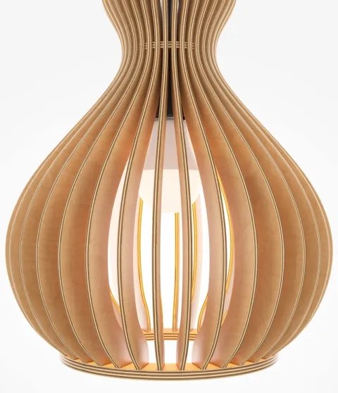 Maytoni MOD192PL-01W1 - Csillár zsinóron ROOTS 1xE27/40W/230V átm. 30 cm bézs