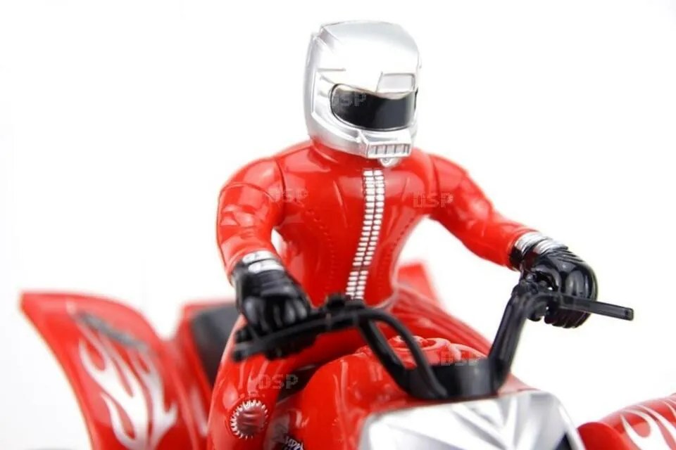 Hb 666 1:12 Rc Kvad Quad ATV Modell Vezető Figurával
