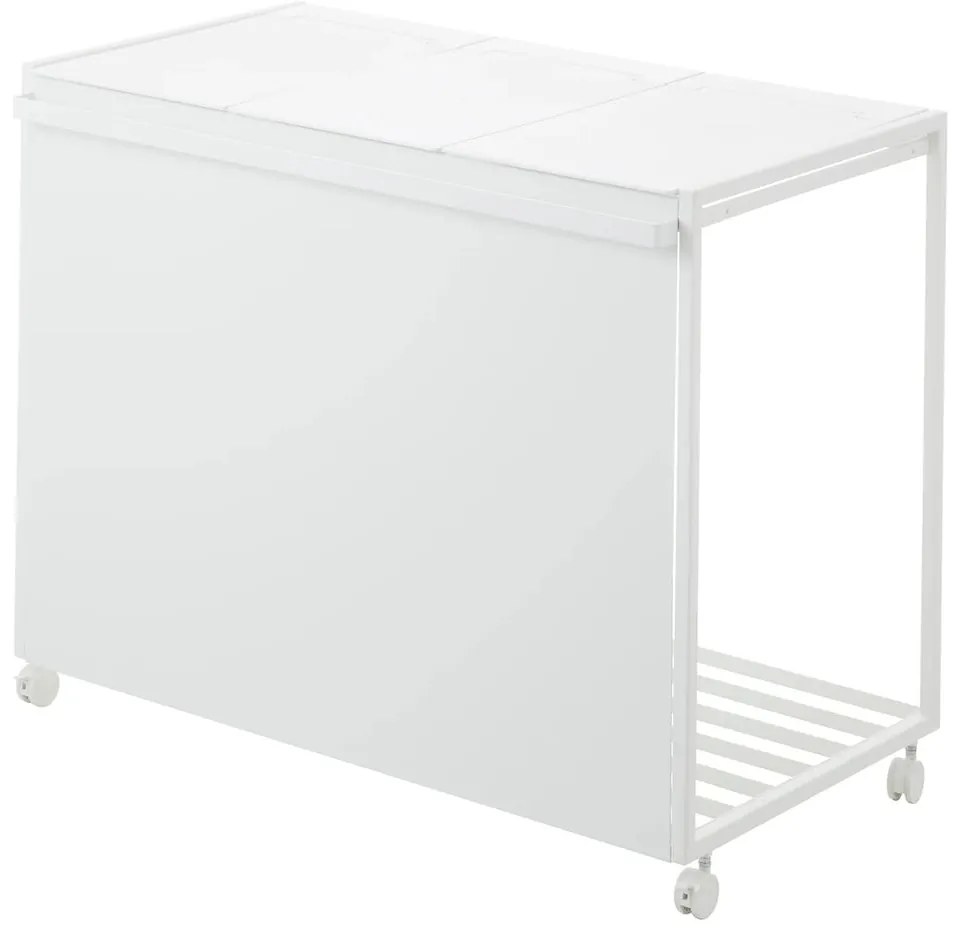 Fehér fém szelektív szemetes Tower – YAMAZAKI