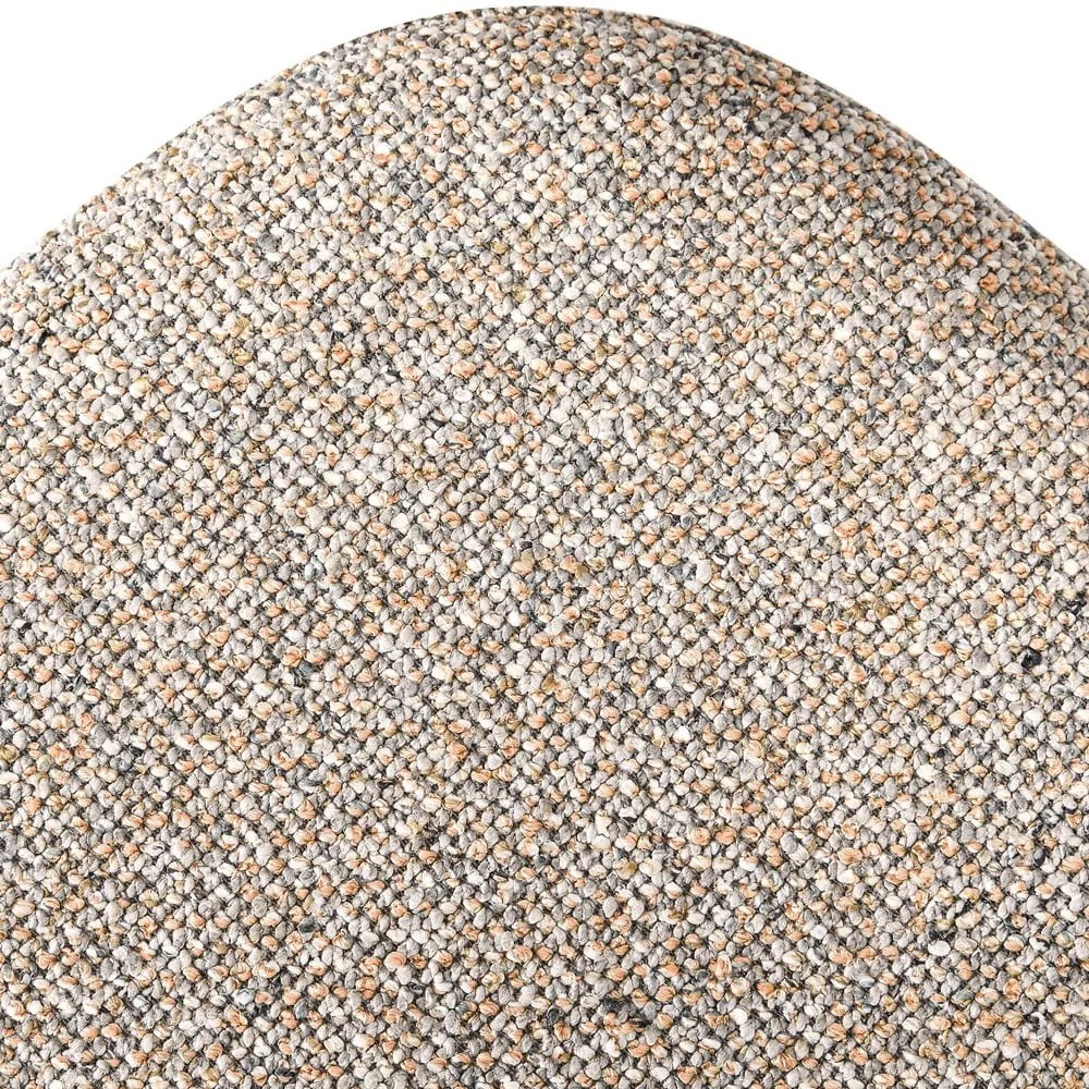 Bézs kárpitozott karfás étkezőfotel szett 2 db-os Ecto – Hübsch