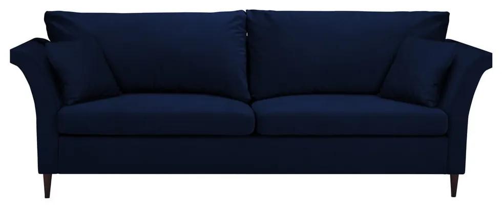 Pivoine kék kihúzható kanapé tárolóhellyel - Mazzini Sofas