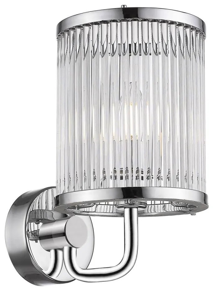 Zuma Line W0528-01F-F4AC - Fali lámpa SERGIO 1xE14/60W/230V króm