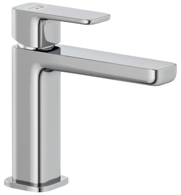 KLUDI Renon 110 mosdó csaptelep, egykaros, Push-open leeresztőszelep, króm