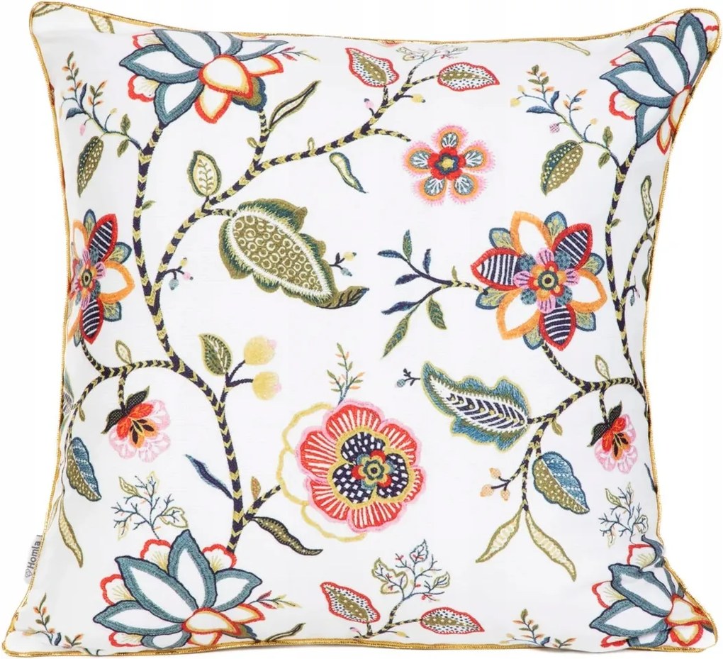 Reken párnahuzat virágmintás 45x45 cm Homla