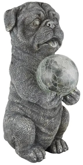 Globo 33889 - LED napelemes dekoráció LED/0,02W/3V IP44 kutya