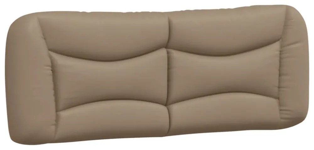 kávészínű ágykeret LED-ekkel matrac nélkül Hvar 140 x 200 cm