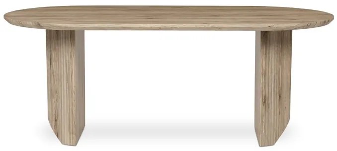 Étkezőasztal 200×100 cm, MDF, San Remo Tölgy. HT-W1578 SRE