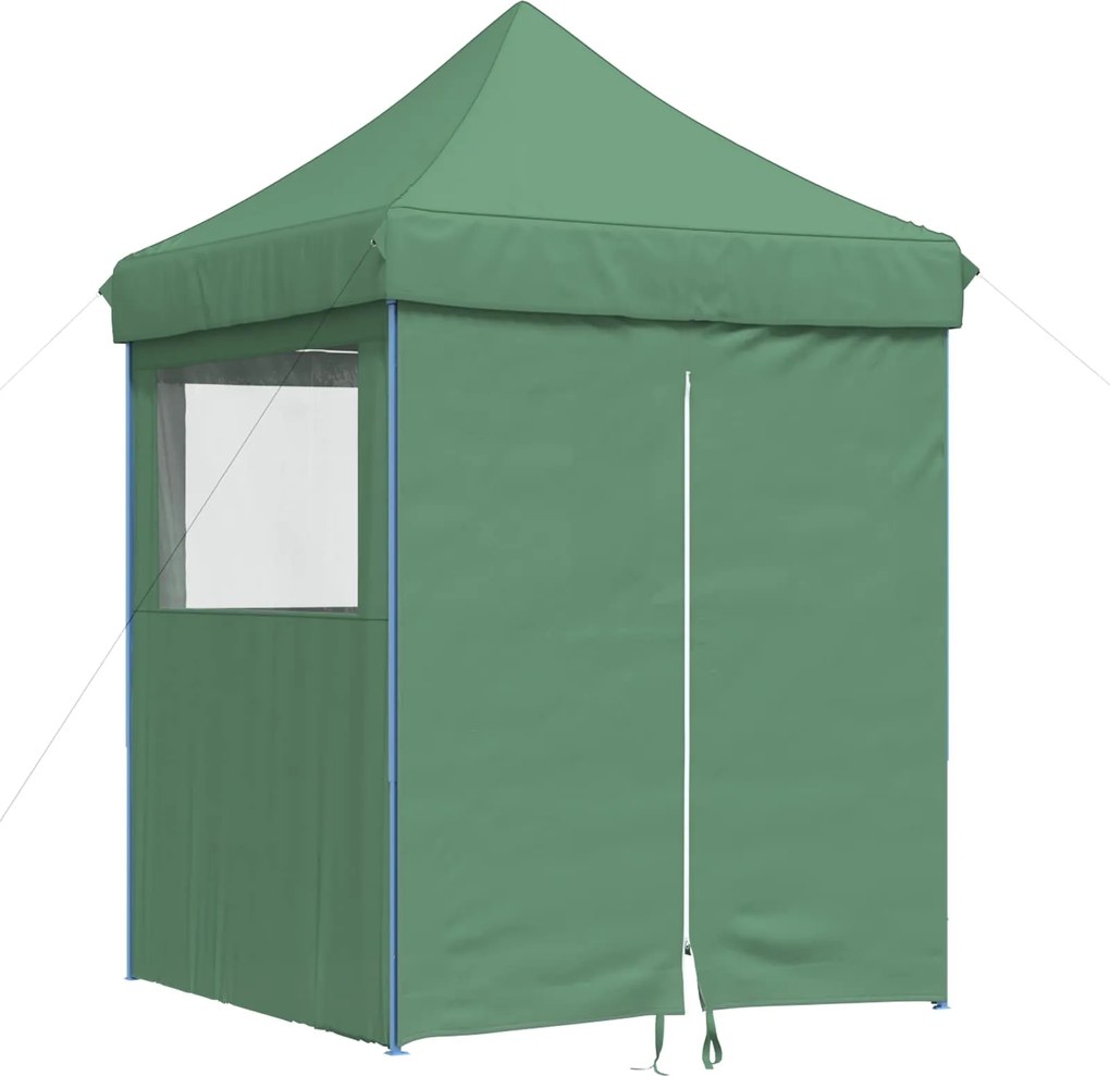 vidaXL Partysátor Zöld 200 x 200 x 306 cm Oxford Szövet