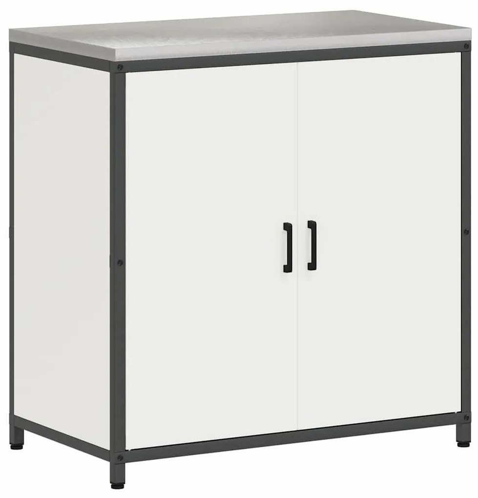 Konyhai Tároló Készlet polcokkal 3 pcs Fehér 240 x 50 x 92 cm