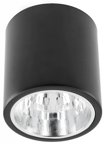 Lámpa Mennyezeti lámpatest DRAGO, max 60W, E27, AC220-240V, 50-60Hz, IP20, 172x180 mm, fekete