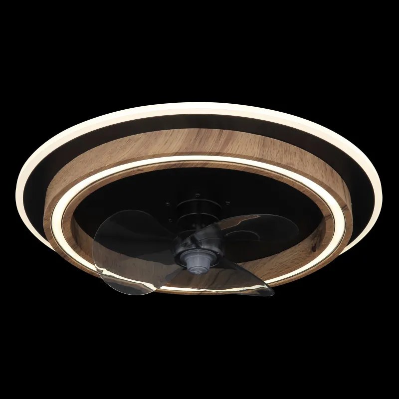 Globo Bozan 03655 távirányítós mennyezeti ventilátoros lámpa, 32W LED, 2700K-6500K, 120-1200 lm