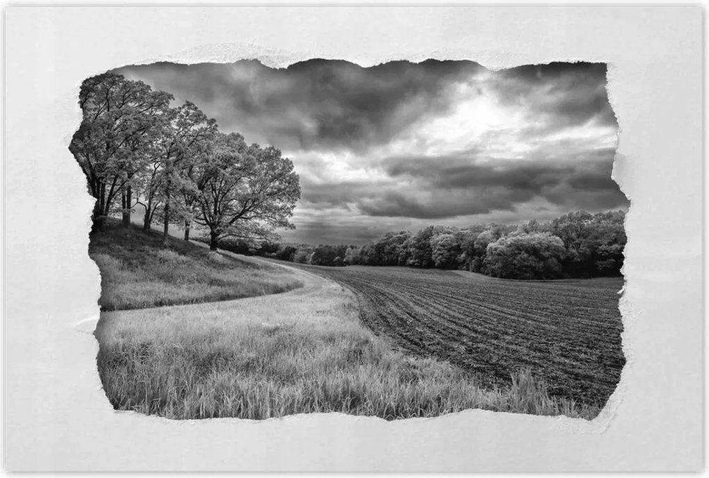 Poszterek 90x60 Fekete-fehér doboz