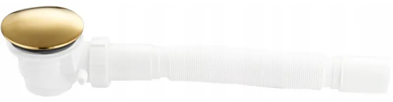 Mexen zuhanytálca szifon üledékfogóval, arany - 49000-50