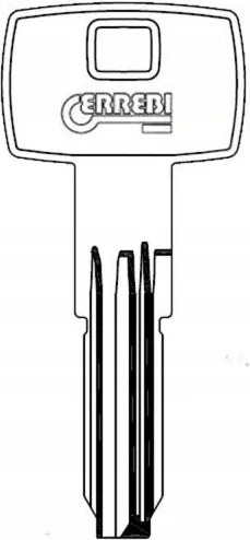 Lakáskulcs Sárgaréz Lakáskulcsok Errebi YI18 Jma YA-81