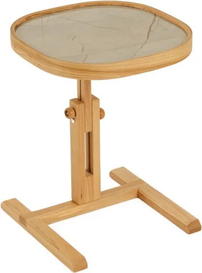 Opus Kare 42 - Oak, Grey Marble