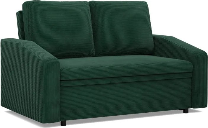 Zeus kanapé, kordbársony, hab töltet, döntött kartámasz, zöld