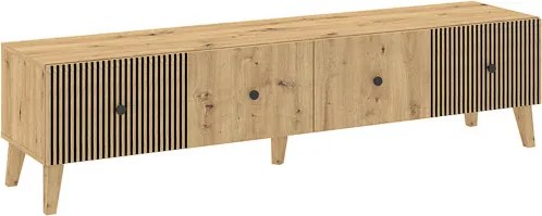BERLIN TV-szekrény, 180 cm, 2 ajtós | Artisan Tölgy