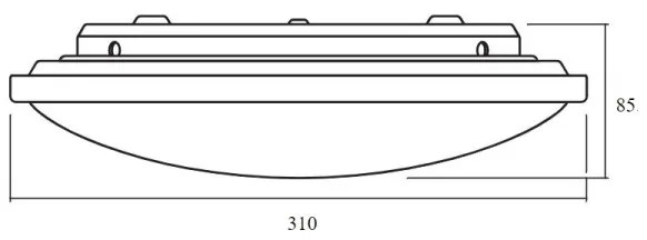 Ledvance - LED Dimmelhető mennyezeti lámpa ORBIS LED/17W/230V 2700-6500 + távirányító