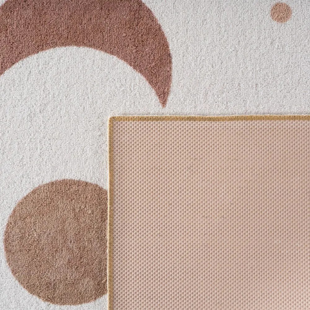 Krémszínű mosható gyerek szőnyeg 120x170 cm Coco 1136 – Ayyildiz Carpets