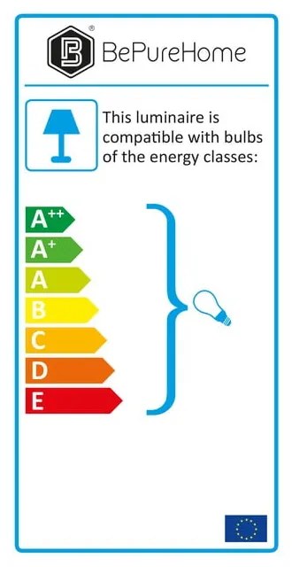 Aranyszínű függőlámpa üveg búrával Pure – WOOOD
