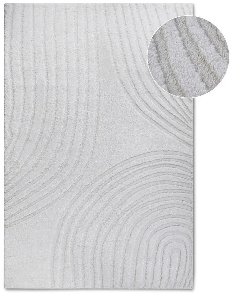 Krémszínű szőnyeg 200x280 cm Pigment Cream White – Elle Decoration