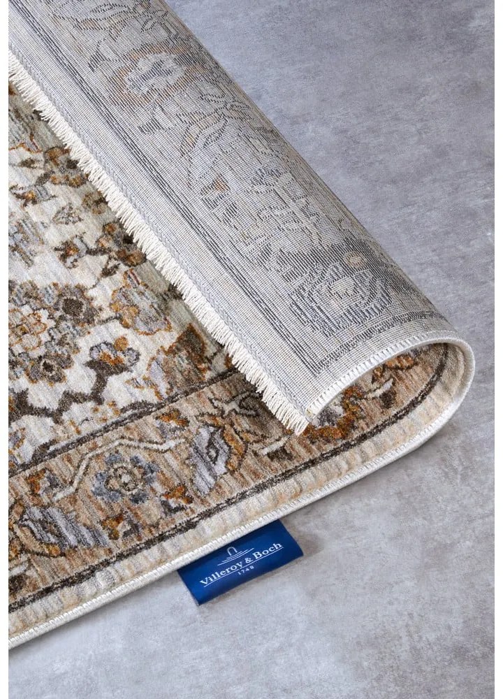 Barna-krémszínű futószőnyeg 80x190 cm Egon – Villeroy&Boch