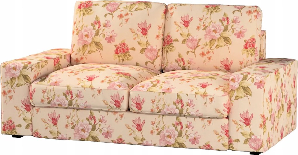 Kivik 2 személyes kanapé huzat, összecsukható, Ikea rózsaszín