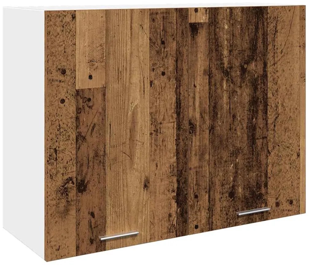 Lyon 11 részes antik fa szerelt fa konyhaszekrény garnitúra