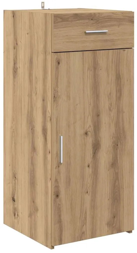 Széf fiókkal Musta tammi 42.5 x 40 x 93 cm Faanyag