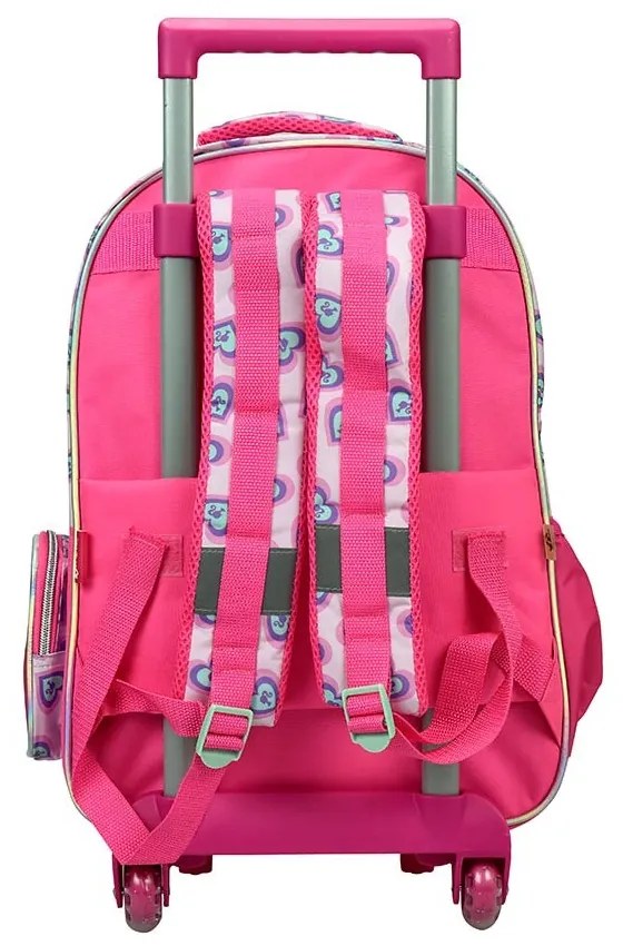 Barbie Summer gurulós iskolatáska, táska 46 cm