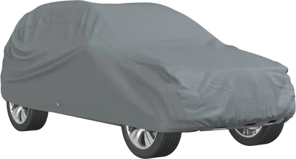 vidaXL szürke nem szőtt szövet teljes autóhuzat SUV-hoz M