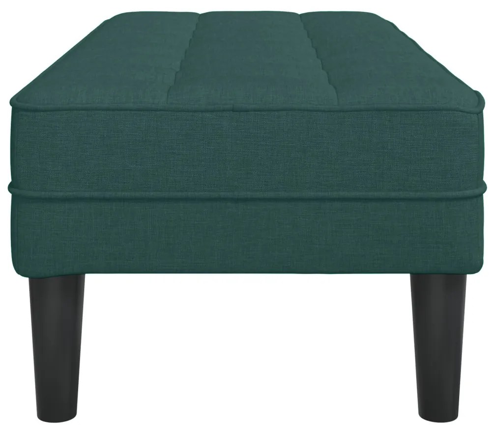 Pad Sötét Zöld 113x57x39 cm Szövet