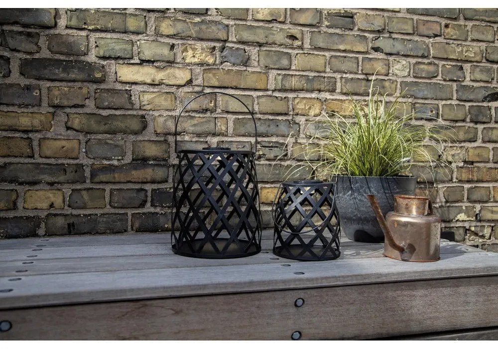 Calabria fekete LED lámpás, magasság 20 cm - Star Trading