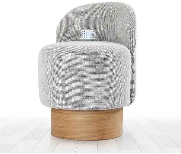 RIKI gyerekfotel, 40×47 cm, szürke